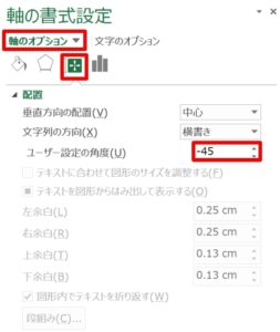 エクセルでグラフの軸の向きを変更する 横軸 縦軸 ホワイトレイア